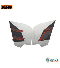 Calcomanía De Tanque Izquierdo Derecho Negro