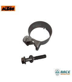 Abrazadera De Exosto Completa Duke 200 / RC 200 Original KTM 