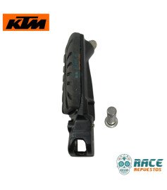 Posapies Trasero Derecho con Pin DUKE 200/250/390 RC 200/390 ADVENTURE 250/390 HUSQVARNA 200/401 Original KTM 