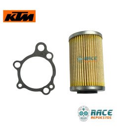 Filtro De Aceite y Empaque Duke 390 Gen 3 / Svartpilen 401 Original KTM 